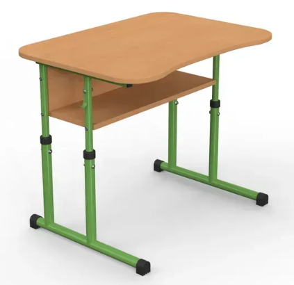 Стіл учнівський Школяр О без полиці /4-7/ 600х500 МФ Вересень.